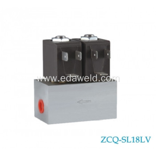 Brass And Aluminium Female AC220V Air Valve